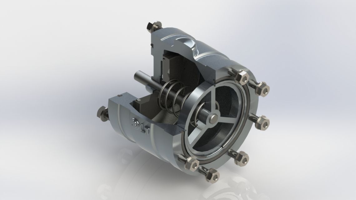 Two pieces swivel