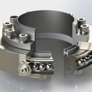 Three pieces compact design swivel